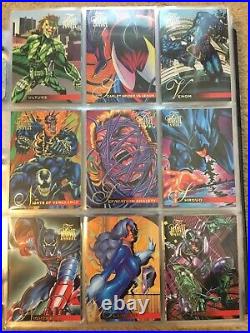 1995 Marvel Flair Annual Trading Cards COMPLETE BASE SET, #1-150 NM/M! Fleer
