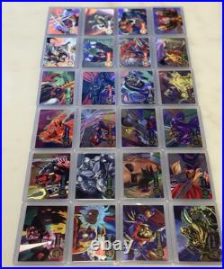 1995 Marvel Flair Powerblast 24 Card Full Set Plus Extras