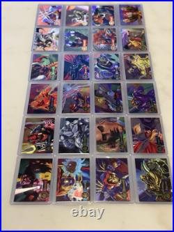 1995 Marvel Flair Powerblast 24 Card Full Set Plus Extras