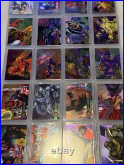 1995 Marvel Flair Powerblast 24 Card Full Set Plus Extras