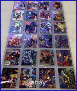 1995 Marvel Flair Powerblast 24 Card Full Set Plus Extras