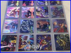 1995 Marvel Flair Powerblast 24 Card Full Set Plus Extras