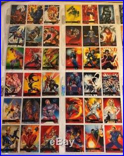 1995 Marvel Fleer Ultra X-Men Metal 176 cards