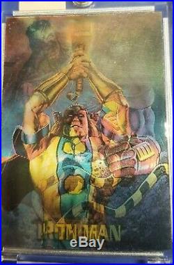 1995 Marvel Masterpieces Avengers Mirage Card Limited Edition One of Two