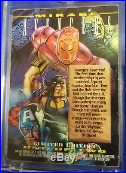 1995 Marvel Masterpieces Avengers Mirage Card Limited Edition One of Two