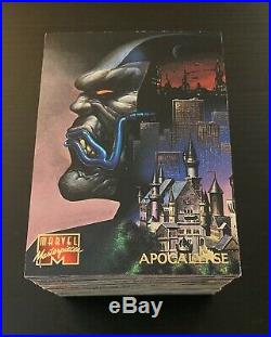 1995 Marvel Masterpieces Base Card Set of 151 Marvel Comic Cards NM+