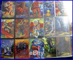 1995 Marvel Masterpieces E-Motion RARE 104 Card Lot Near Emotion Set Fleer X-Men