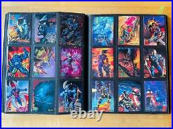 1995 Marvel Masterpieces Emotion Set + 22-card Canvas Set + 151-card Regular Set