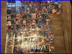 1995 Marvel Masterpieces Emotion Signature Series 150 Card Complete Boxed Set