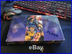 1995 Marvel Masterpieces Factory Sealed Box & 1996 Fleer X-Men & Universe 3 box