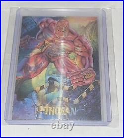 1995 Marvel Masterpieces MIRAGE AVENGERS#1 Insert Card Thor Hulk Captain America