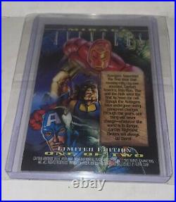 1995 Marvel Masterpieces MIRAGE AVENGERS#1 Insert Card Thor Hulk Captain America