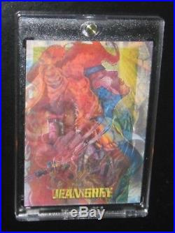 1995 Marvel Masterpieces MIRAGE Insert Set of 2 Cards NM/M Avengers, X-Men