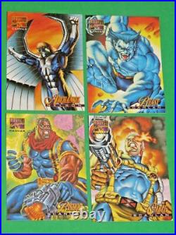 1995 Marvel Masterpieces Series 4 Complete Canvas Insert 22 Card Set Spider-man
