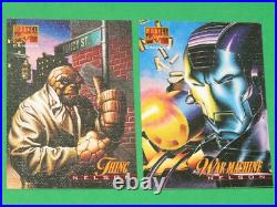 1995 Marvel Masterpieces Series 4 Complete Canvas Insert 22 Card Set Spider-man