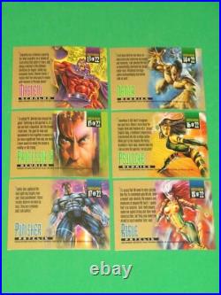 1995 Marvel Masterpieces Series 4 Complete Canvas Insert 22 Card Set Spider-man
