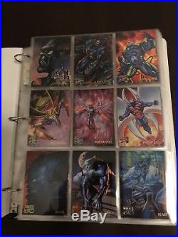 1995 Marvel Masterpieces Set Base/Canvas/Holoflash