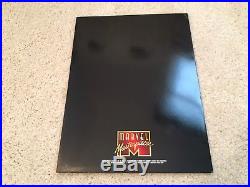 1995 Marvel Masterpieces Set Dealer Sell Sheet Promo Folder RARE