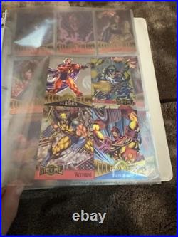 1995 Marvel Metal 137 Card Set Complete + 18 GOLD 18 METAL Wrapped Promo