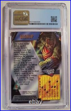 1995 Marvel Metal BISHOP Card #86 CGC 10 PERFECT BLUE LABEL ONLY 1 IN EXISTENCE
