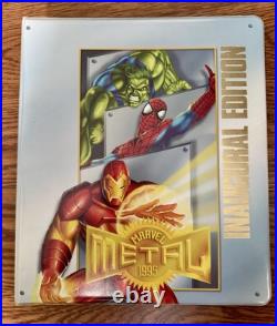 1995 Marvel Metal Complete Set (1-138) 18 Red & Gold Blaster, 16 Silver Flasher 1995 Marvel Metal Complete Set (1-138) 18 Red & Gold Blaster, 16 Silver Flasher