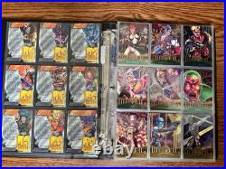 1995 Marvel Metal Complete Set (1-138) 18 Red & Gold Blaster, 16 Silver Flasher 1995 Marvel Metal Complete Set (1-138) 18 Red & Gold Blaster, 16 Silver Flasher