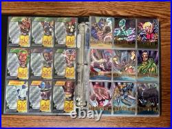 1995 Marvel Metal Complete Set (1-138) 18 Red & Gold Blaster, 16 Silver Flasher 1995 Marvel Metal Complete Set (1-138) 18 Red & Gold Blaster, 16 Silver Flasher