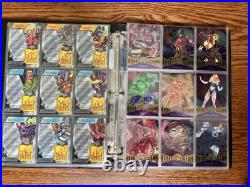 1995 Marvel Metal Complete Set (1-138) 18 Red & Gold Blaster, 16 Silver Flasher 1995 Marvel Metal Complete Set (1-138) 18 Red & Gold Blaster, 16 Silver Flasher