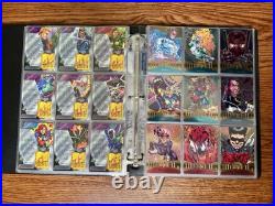 1995 Marvel Metal Complete Set (1-138) 18 Red & Gold Blaster, 16 Silver Flasher 1995 Marvel Metal Complete Set (1-138) 18 Red & Gold Blaster, 16 Silver Flasher