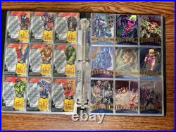 1995 Marvel Metal Complete Set (1-138) 18 Red & Gold Blaster, 16 Silver Flasher 1995 Marvel Metal Complete Set (1-138) 18 Red & Gold Blaster, 16 Silver Flasher