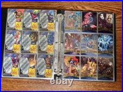 1995 Marvel Metal Complete Set (1-138) 18 Red & Gold Blaster, 16 Silver Flasher 1995 Marvel Metal Complete Set (1-138) 18 Red & Gold Blaster, 16 Silver Flasher