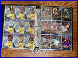 1995 Marvel Metal Complete Set (1-138) 18 Red & Gold Blaster, 16 Silver Flasher 1995 Marvel Metal Complete Set (1-138) 18 Red & Gold Blaster, 16 Silver Flasher