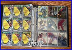 1995 Marvel Metal Complete Set (1-138) 18 Red & Gold Blaster, 16 Silver Flasher 1995 Marvel Metal Complete Set (1-138) 18 Red & Gold Blaster, 16 Silver Flasher