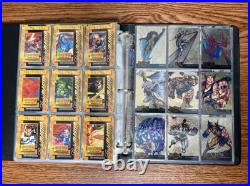 1995 Marvel Metal Complete Set (1-138) 18 Red & Gold Blaster, 16 Silver Flasher 1995 Marvel Metal Complete Set (1-138) 18 Red & Gold Blaster, 16 Silver Flasher