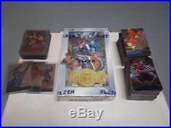1995 Marvel Metal Sealed Box And Over 250 Extra Cards And Silver Blaster Set