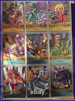 1995 Marvel Metal Trading Cards COMPLETE BASE SET, #1-138 NM/M! Fleer