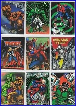 1995 Marvel Pepsicards Binder + Full Set Basic + Specials + Holograms Reprint #1