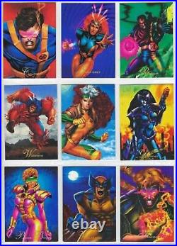 1995 Marvel Pepsicards Binder + Full Set Basic + Specials + Holograms Reprint #1