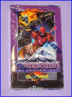 1995 Overpower Marvel Powersurge Factory Sealed Booster Box Rare