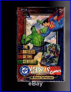 1995 Sky Box Marvel Versus DC Marvel Factory Sealed Box RARE