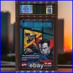 1995 Ultra X-men Sinister Observations Gambit #4 Legions Grading Lgs Gem Mint 10
