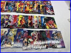 1995 marvel Card Lot Fleer & Flair Cards 150+ Cards In Total Look
