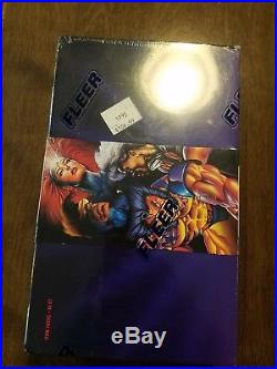 1995 unopened Marvel Masterpieces Card Set Wax Pack Box Comic Masterpiece