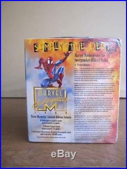 1996 Fleer Skybox Marvel Masterpieces Factory Sealed Box 18 packs Holy Grail