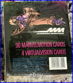 1996 Fleer Skybox Marvel Motion Trading Card Factory Sealed Box 1996 Fleer Skybox Marvel Motion Trading Card Factory Sealed Box