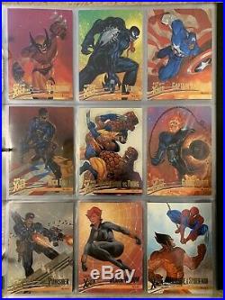 1996 Fleer Ultra Marvel X-Men Wolverine Trading Cards COMPLETE BASE SET, #1-100