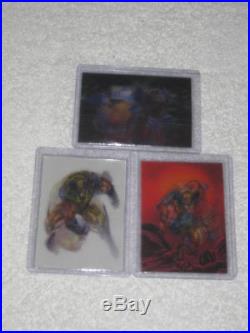 1996 Fleer Ultra X-Men Wolverine MOTION/MORPH/MIRAGE Set of 3 Cards Marvel RARE