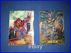 1996 Fleet Marvel DC Vs. Marvel MIRAGE SET WOLVERINE BATMAN SPIDERMAN RARE NM