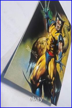 1996 MARVEL MASTERPIECES DOUBLE IMPACT VENOM WOLVERINE 6 of 6 Very Good 1996 MARVEL MASTERPIECES DOUBLE IMPACT VENOM WOLVERINE 6 of 6 Very Good