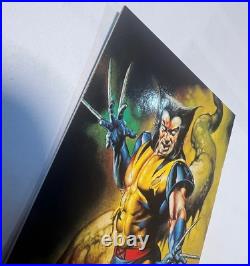 1996 MARVEL MASTERPIECES DOUBLE IMPACT VENOM WOLVERINE 6 of 6 Very Good 1996 MARVEL MASTERPIECES DOUBLE IMPACT VENOM WOLVERINE 6 of 6 Very Good